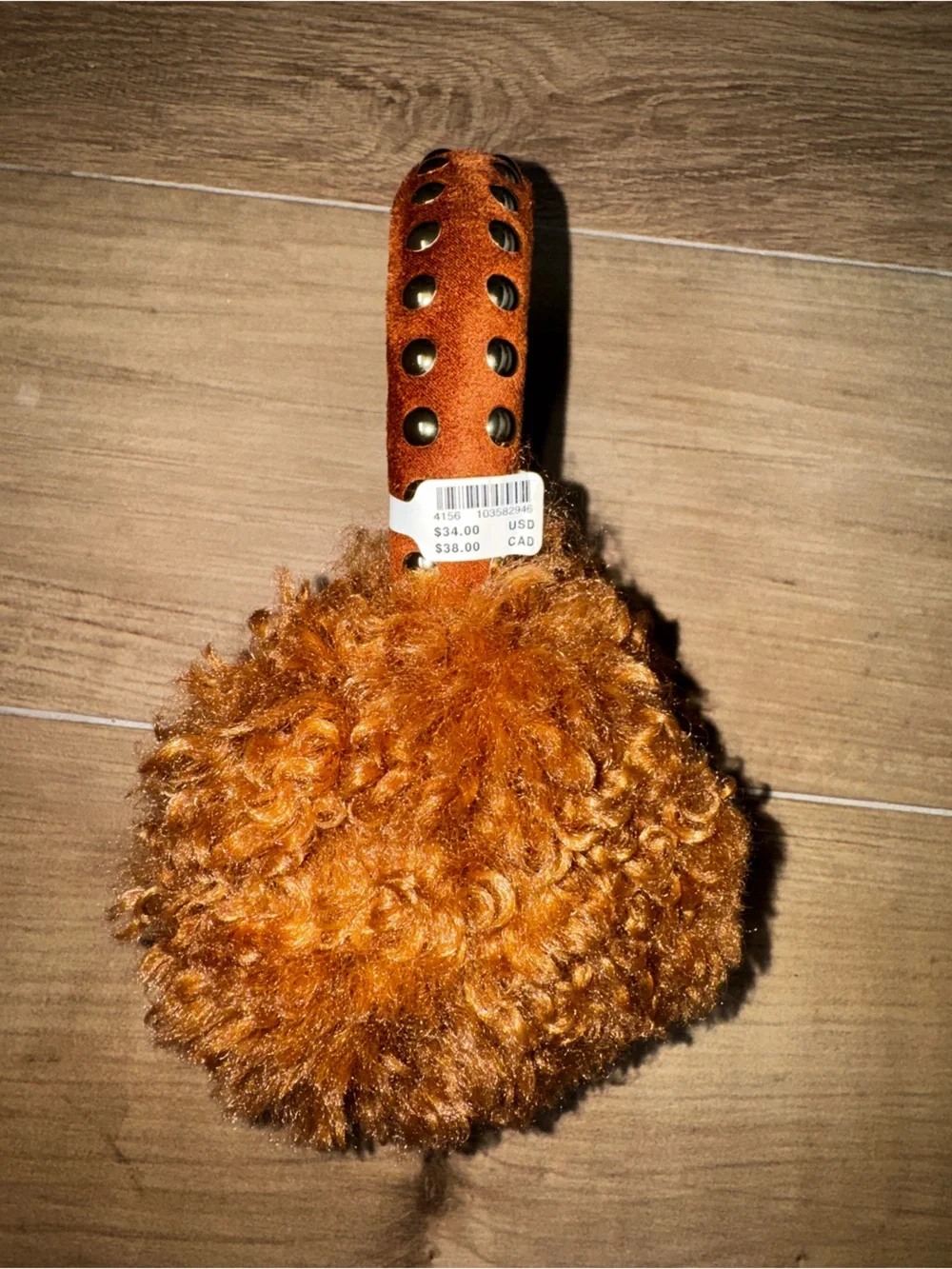 Anthropologie NWT Studded Faux Fur Earmuffs